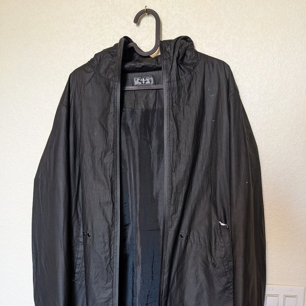 Zara Techwear Waterproof Polyethylene Coat - Large